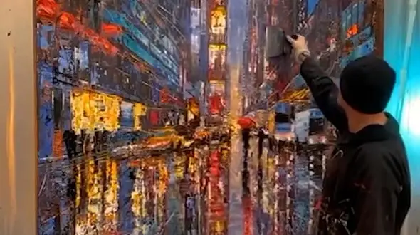 یک ترفند حادثه ساز تا هنرنقاشی