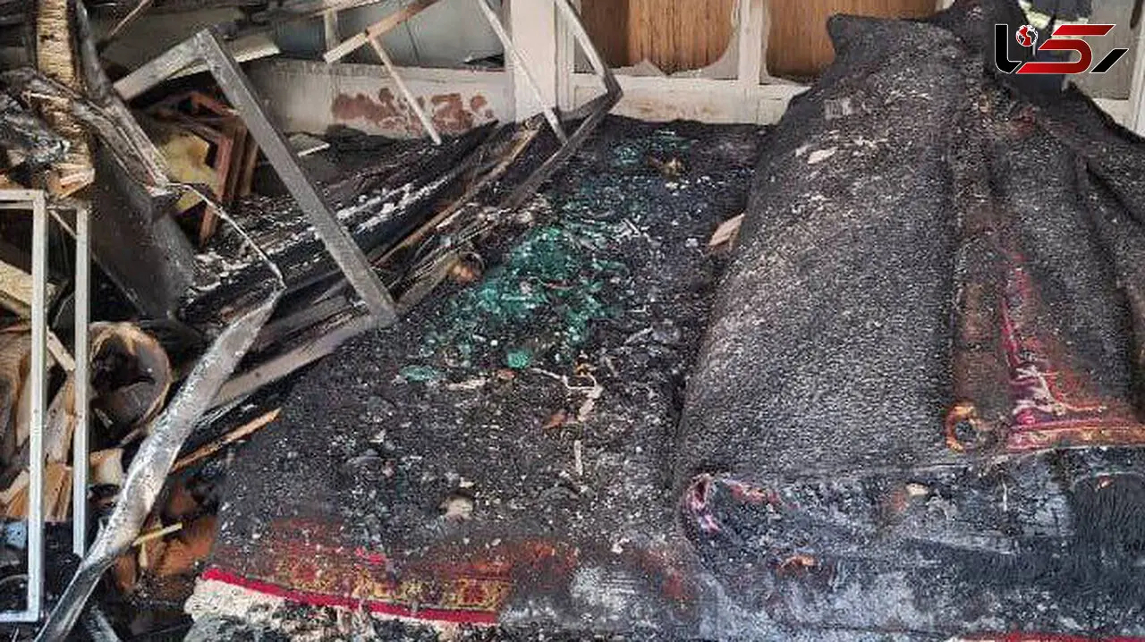 شعله های آتش مغازه لوازم خانگی در پاساژ شهریار تبریز مهار شد