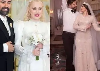 فیلم / عروسی 3 خانم بازیگر با 3 آقای بازیگر که همبازی بودند / مریم مومن و سهیل در فیلم ... آرام جعفری  بابک در فیلم ... متین ستوده و کامران تفتی در فیلم ...