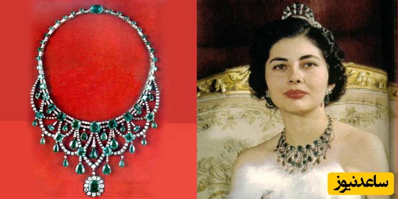جواهرات سلطنتی ثریا اسفندیاری