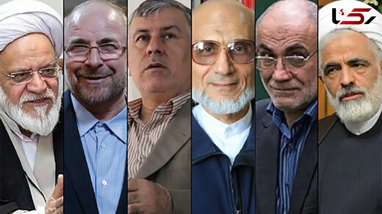 قالیباف در کنار رقبا و رفقایش کاندیدا شد