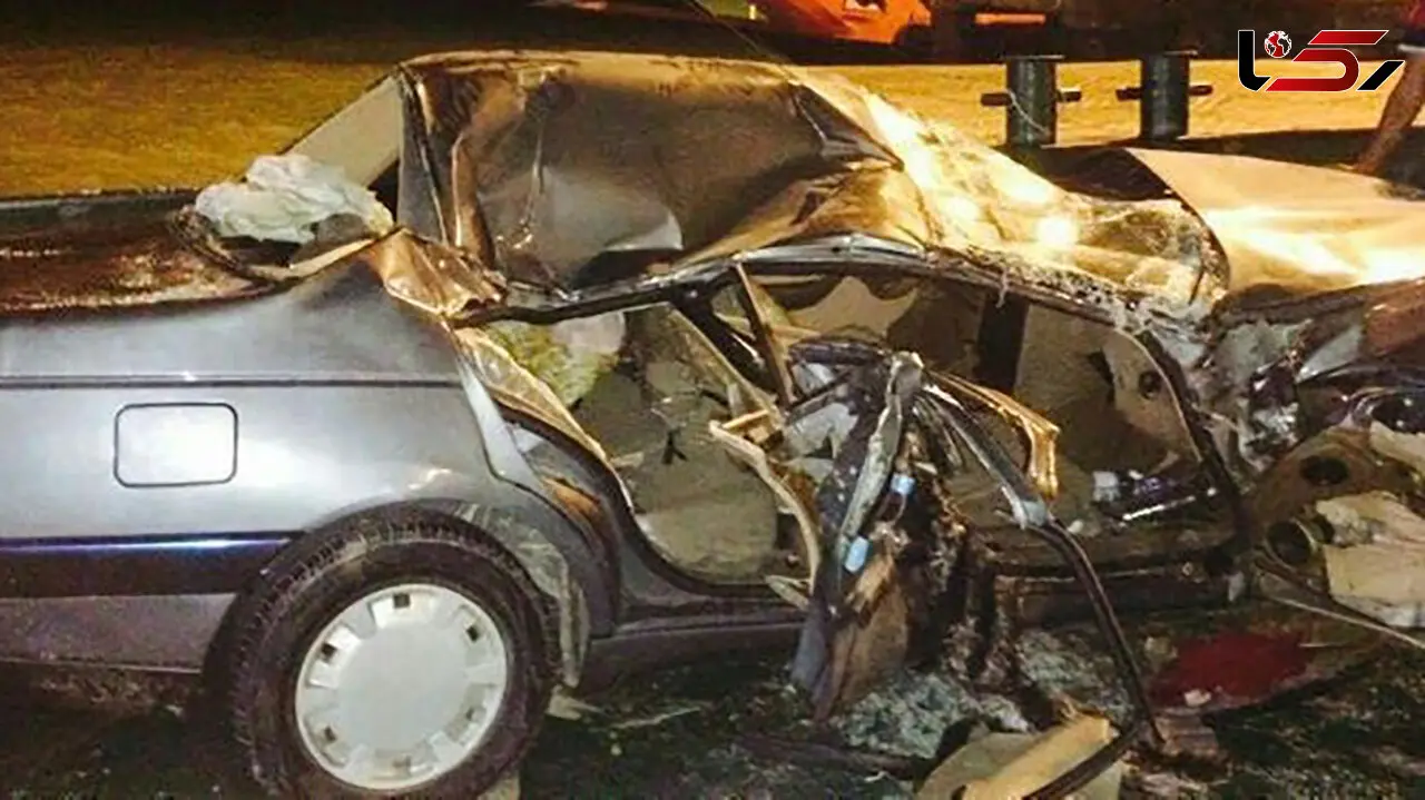 تصادف خونین پژو با سمند در محور بندرعباس به میناب