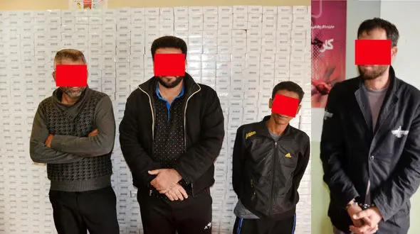 تعقیب خاموش اتوبوس افیونی قاچاقچیان از بندرعباس تا آبادان+عکس متهمان و جاساز مواد