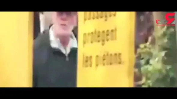 راننده‌هایی که به خطوط عابر پیاده بی توجه هستند + فیلم 