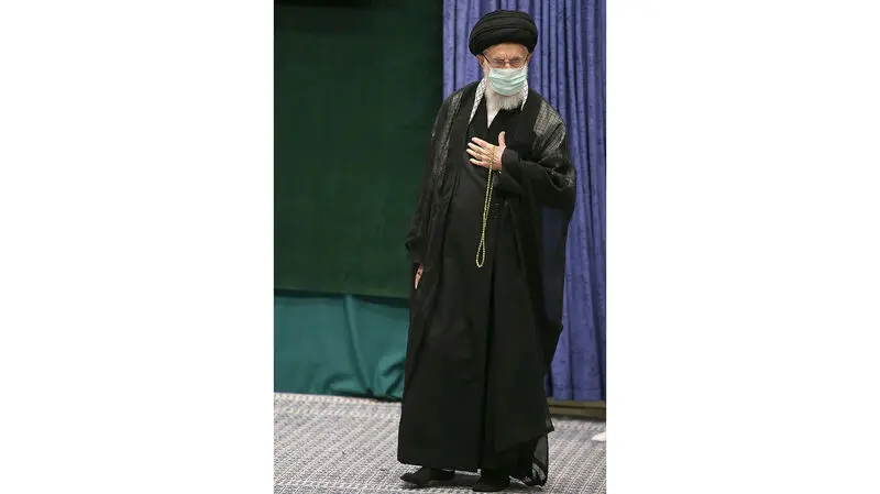 مراسم عزاداری هیئت‌های دانشجویی در حضور رهبر انقلاب