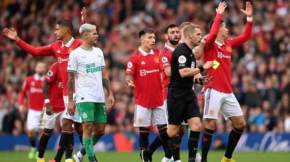 گل مردود رونالدو مقابل نیوکاسل برای شیاطین سرخ دردسر ساز شد