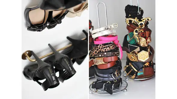 ایده‌هایی خلاق و ساده برای مرتب کردن کمدها+ عکس 