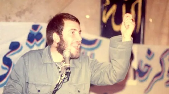 عکس؛ سفر در زمان؛ «قالیباف و سردار قاآنی» در کنار همرزمان در جبهه؛ دهه 60