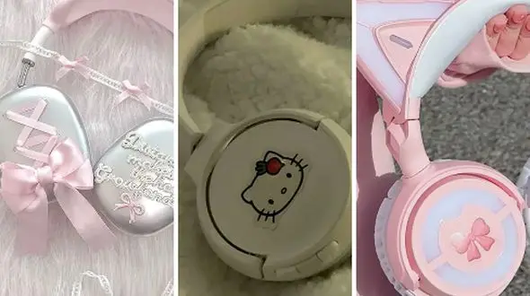 خرید هدفن دخترانه گوش گربه‌ای؛ ترند جدید دخترانه + عکس و قیمت