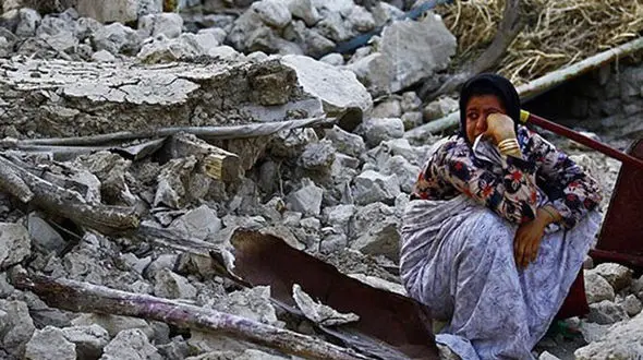 تخریب چند خانه در مسجدسلیمان بر اثر زمین لرزه شدید + عکس