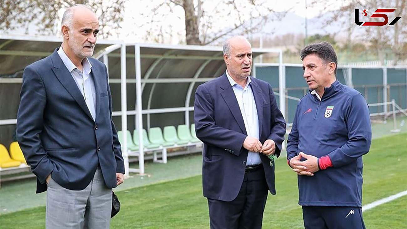 گزارش قلعه ‌نویی به تاج درباره شرایط تیم ملی