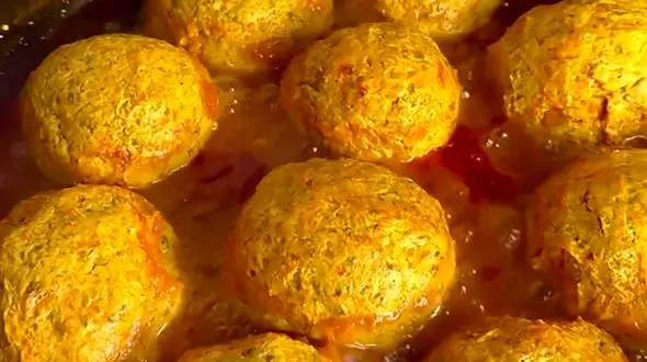 بریم با هم لذیذترین کوفته مرغ رو درست کنیم / فیلم