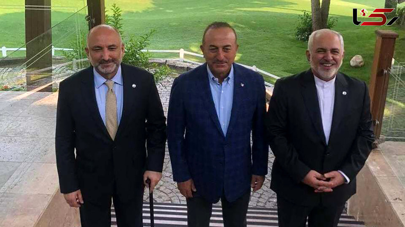 نشست 3 جانبه وزرای خارجه ایران افغانستان و ترکیه آغاز شد