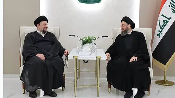 دیدار سیدحسن خمینی با عمار حکیم