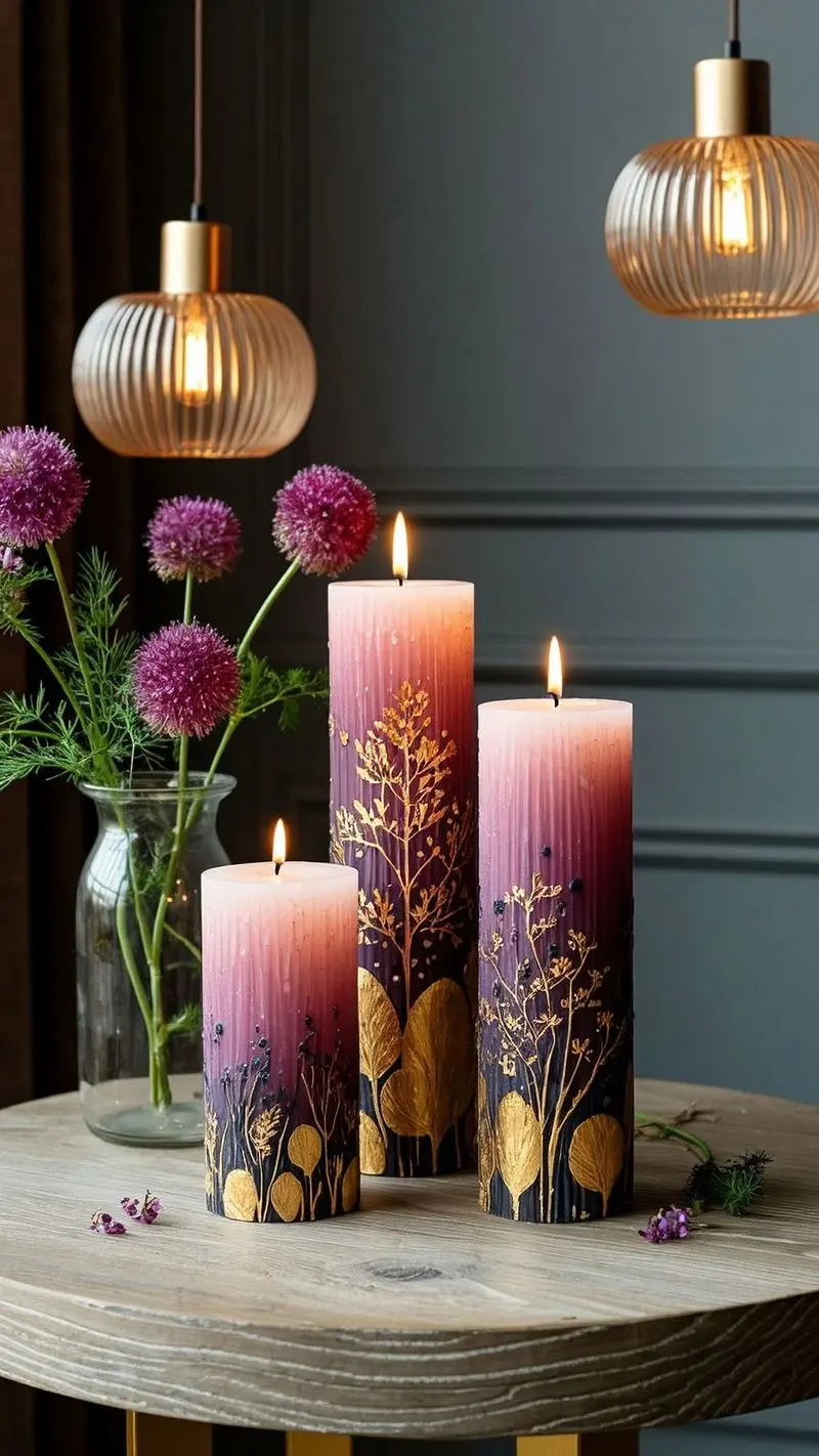 مدل شمع دکوری