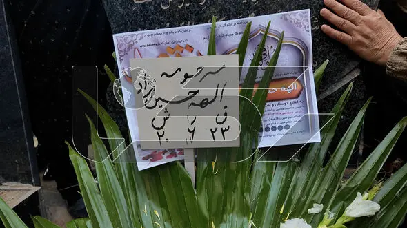 اولین فیلم و عکس از محل خاکسپاری الهه حسین‌نژاد + گزارش ویژه خبرنگاران رکنا