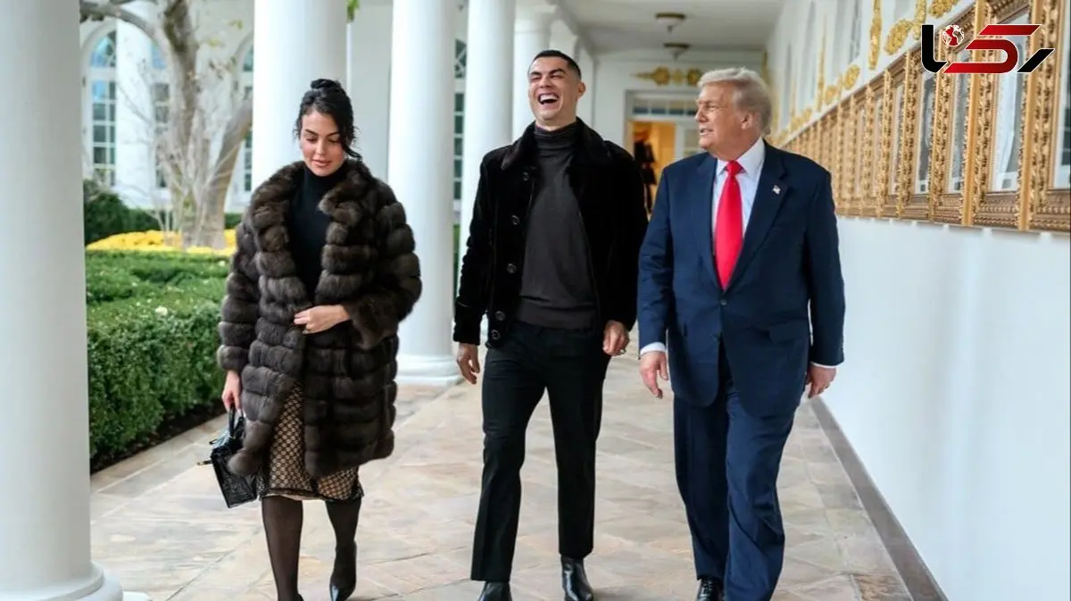 فیلم دیده نشده از رقص محلی رونالدو در کنار ترامپ و بن سلمان وسط کاخ سفید با عصا / ماشالا چه میکنن این سه حریف