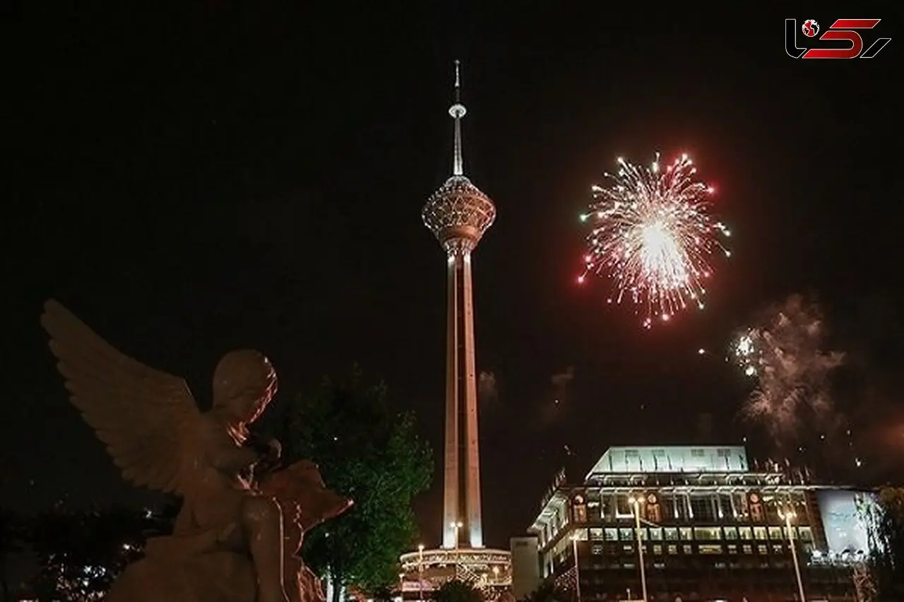 امشب برج میلاد نورافشانی می شود 