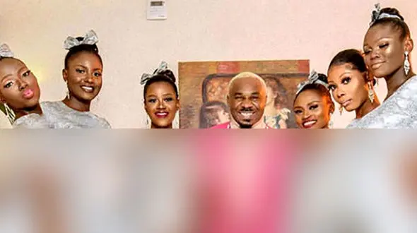 بارداری همزمان 6 زن از یک شوهر ! + عکس باورنکردنی 