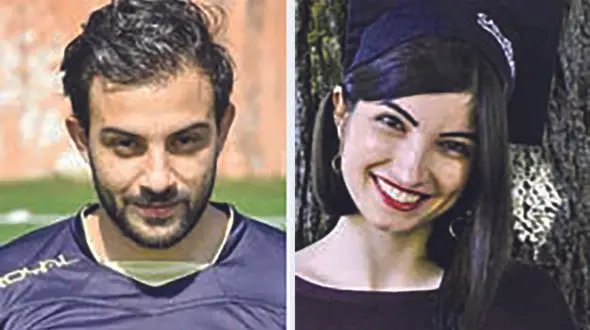 مرگ دردناک جوان ایرانی و نامزد ایتالیایی اش + عکس دختر و پسر جوان