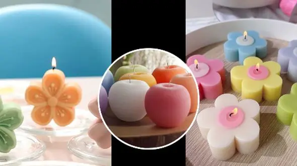 شمع فانتزی؛ انتخابی شیک برای دکوراسیون خانه‌ ای جذاب