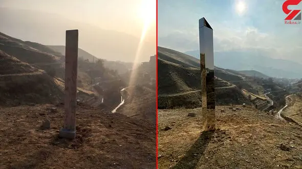 شناسایی سازندگان مونولیت در تهران / آنها 2 دکتر بودند + فیلم و عکس ها
