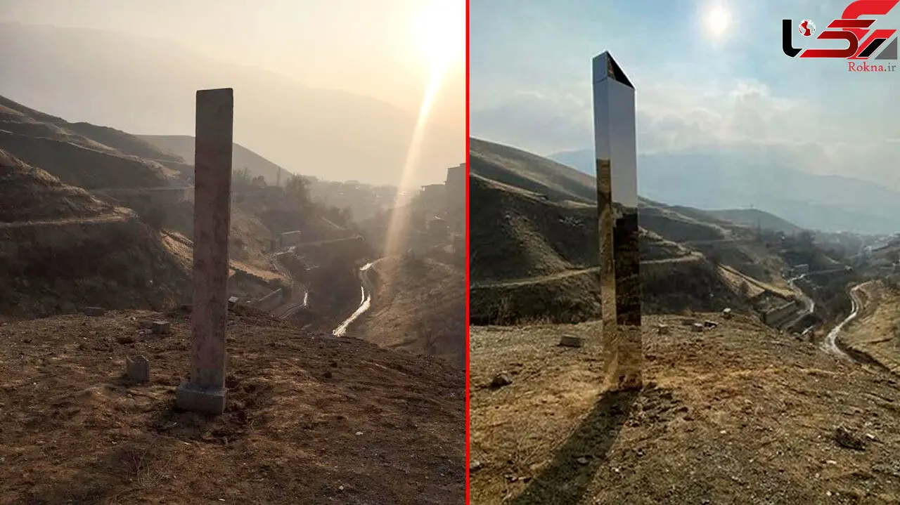 شناسایی سازندگان مونولیت در تهران / آنها 2 دکتر بودند + فیلم و عکس ها