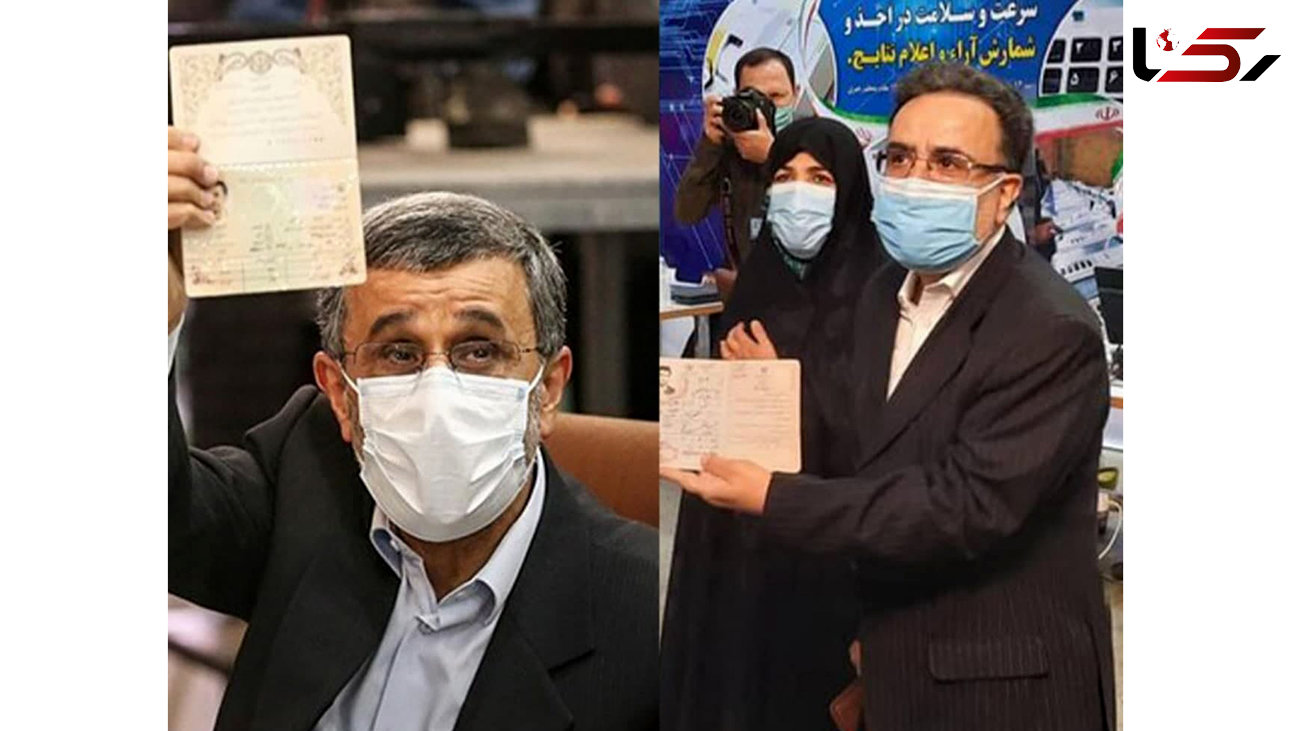 مقایسه احمدی نژاد و تاج زاده در انتخابات 1400