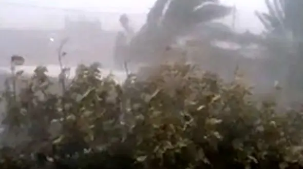 باران مونسونی مهرستان را زیر آب برد + فیلم 