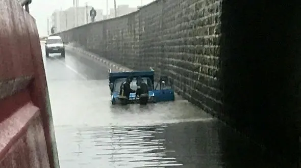 محدودیت های ترافیکی در پی طغیان رودخانه در آذربایجان شرقی