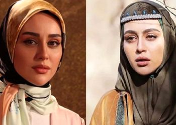 عکس سفر در زمان /  چهره جذاب میترا رفیع در 30 سالگی