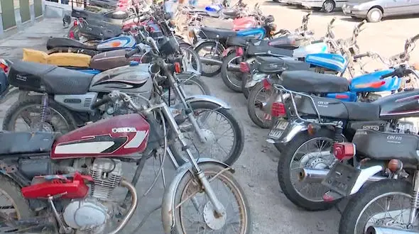 دستگیری اعضای باند سارق موتورسیکلت‌ در تبریز + فیلم