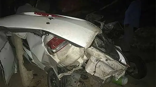 چپ شدن رانا  ۶  در جاده رفسنجان 6 نفر را کشت