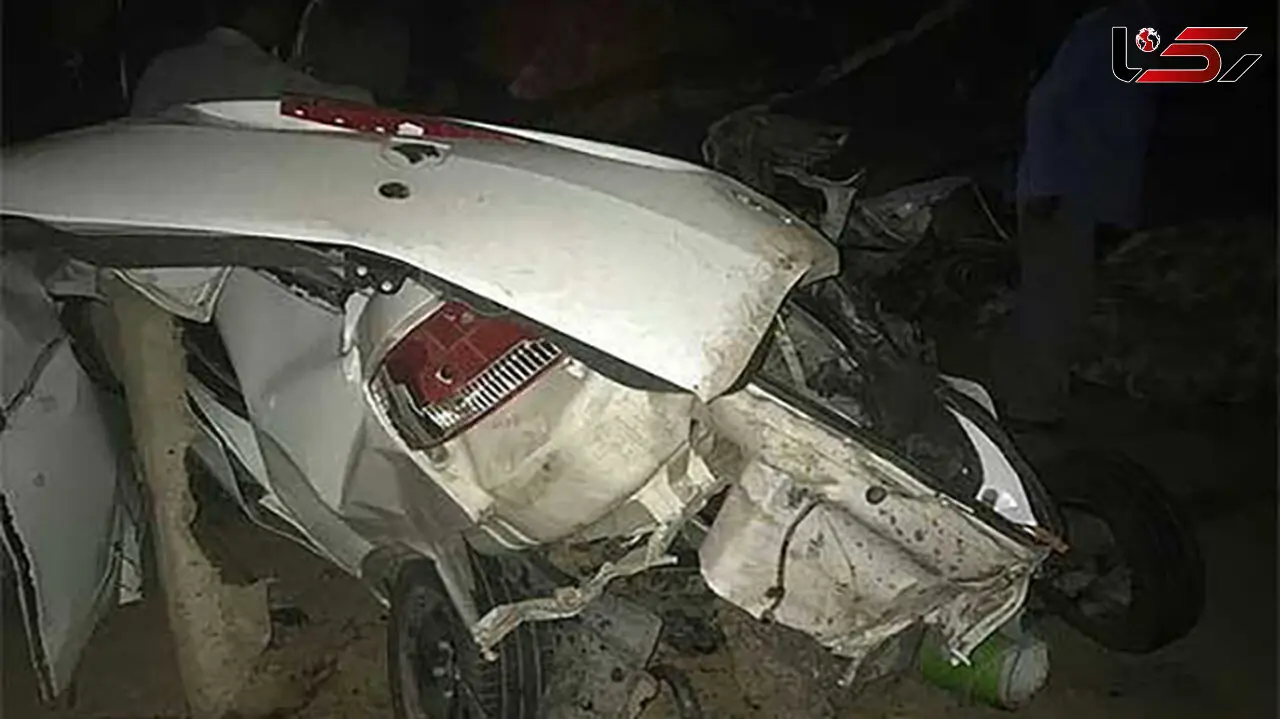 چپ شدن رانا  ۶  در جاده رفسنجان 6 نفر را کشت