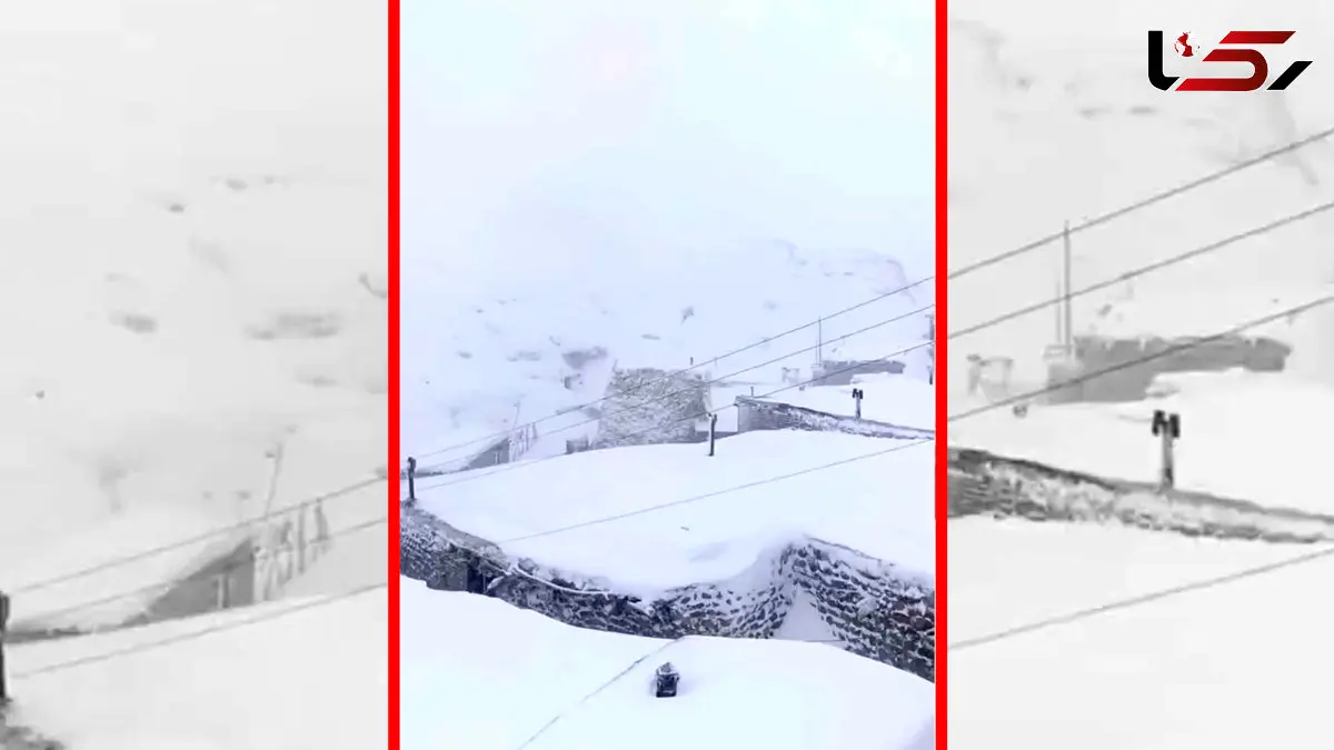 فیلم مناظر زمستانی دامنه های سهند