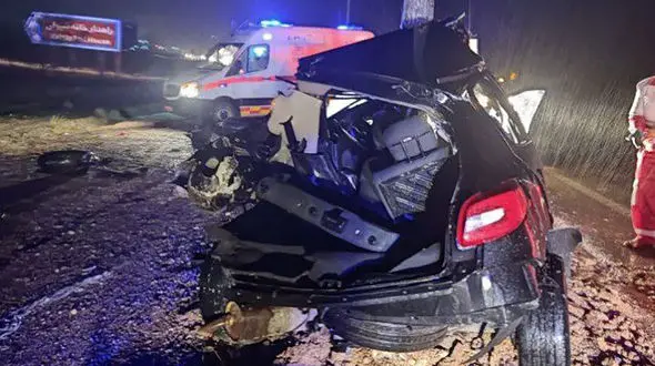 تصادف مرگبار پژو 206 با تیربرق در  آذربایجان شرقی هست + جزییات تلخ