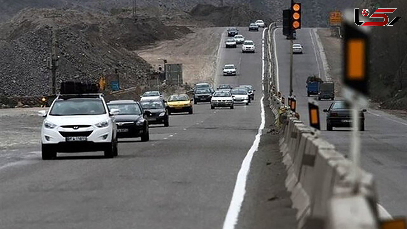 اعلام وضعیت تردد در جاده‌های کشور/ ترافیک در جاده چالوس