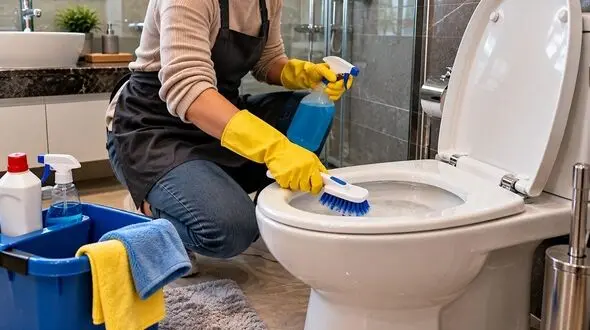 فوت‌ و فن تمیز کردن سرویس بهداشتی؛ از توالت تا کاشی‌ ها