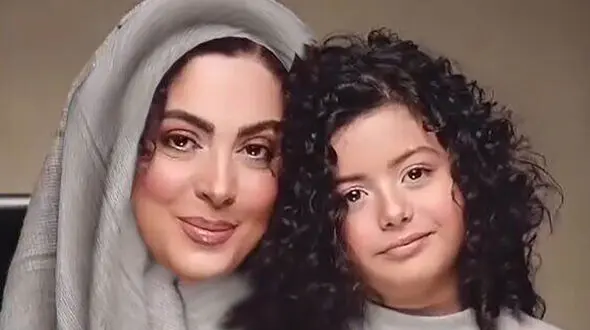 حسرت نیلوفر شهیدی در ماما صدا کردن دخترخوانده اش ! +فیلم رازمگوهای خانم بازیگر  !