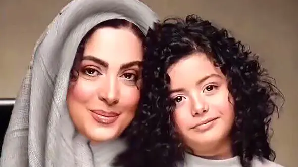 حسرت نیلوفر شهیدی در ماما صدا کردن دخترخوانده اش ! +فیلم رازمگوهای خانم بازیگر  !