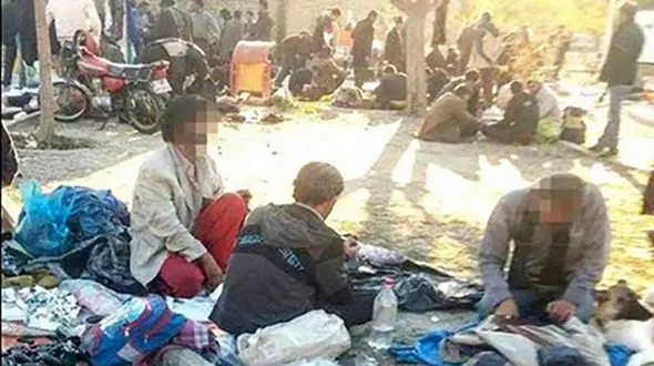 معتادانی که ترس  به جان پایتخت انداخته اند