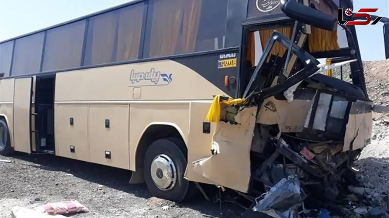 تصادف مرگبار پراید با اتوبوس مسافربری در جاده نهبندان + جزییات