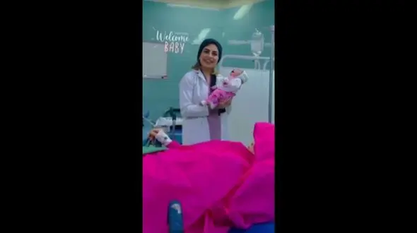 فیلم زایمان کوچولوترین مادر ایرانی  ! / مادر خودش هنوز عروسک بود! / الیسا در آغوش خانم دکتر 