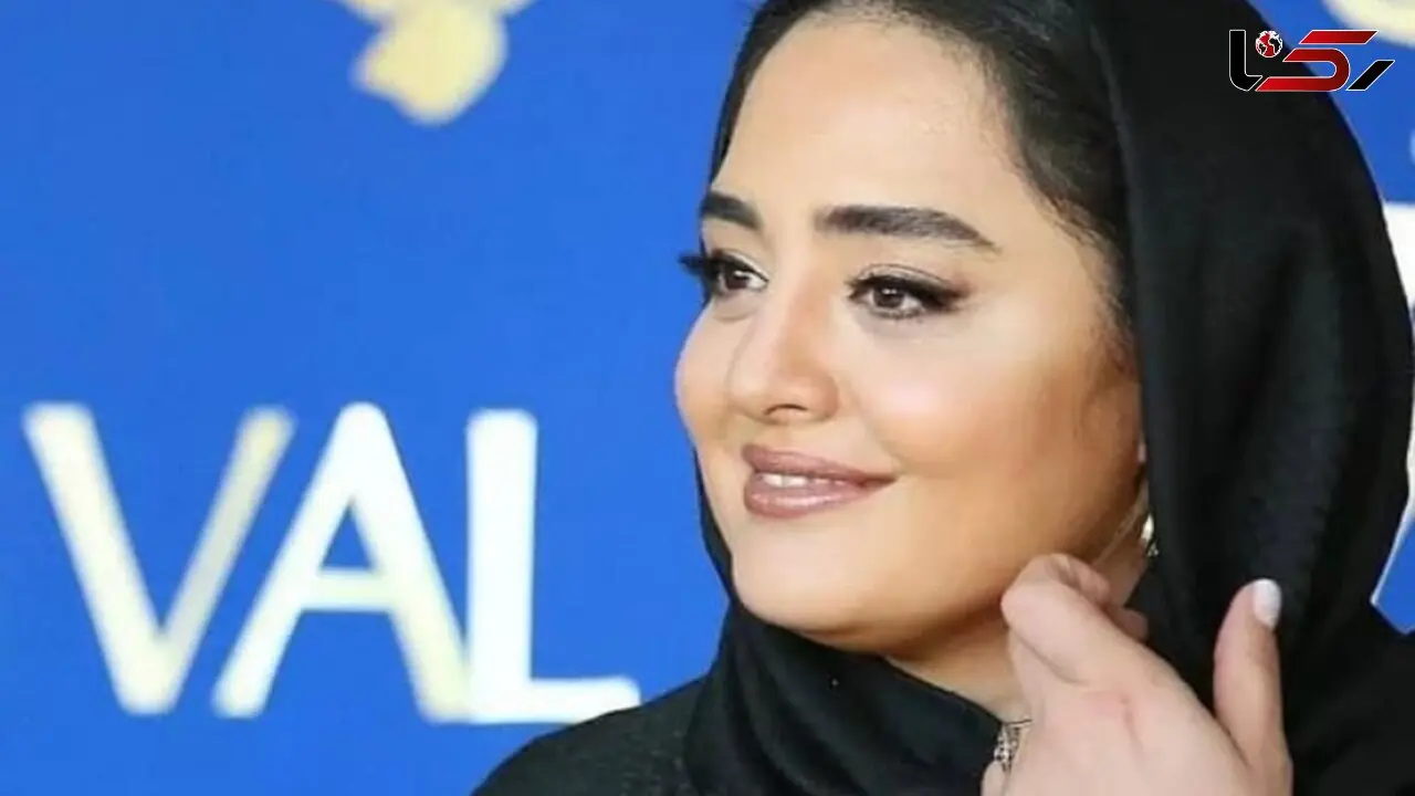 دیزاین شیک و باکلاس جشن تولد به یادماندنی نرگس محمدی بازیگر سریال ستایش با کیک خامه شکلاتی و بادکنک های رنگی+عکس