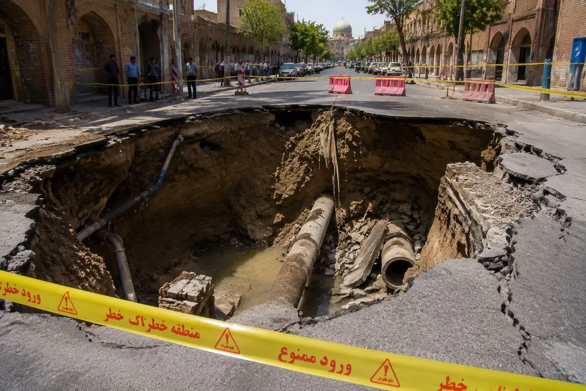 وسعت فرونشست اصفهان در دو سال اخیر ۲۰ درصد افزایش یافت / رسیدن مرز فروریزش‌ ها به میدان نقش جهان و ابنیه‌های تاریخی/ تا فاجعه بزرگ رخ ندهد، اقدام موثر صورت نمی گیرد!