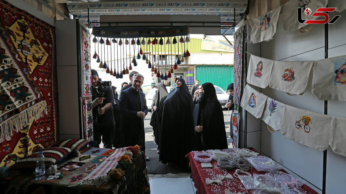 افتتاح نخستین غرفه های فروش محصولات زنان سرپرست خانوار در میادین میوه و تره‌بار