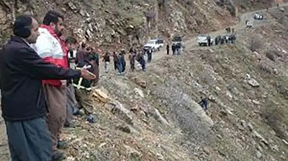 6 کشته و زخمی بر اثر سقوط خودرو به دره 800 متری در سردشت
