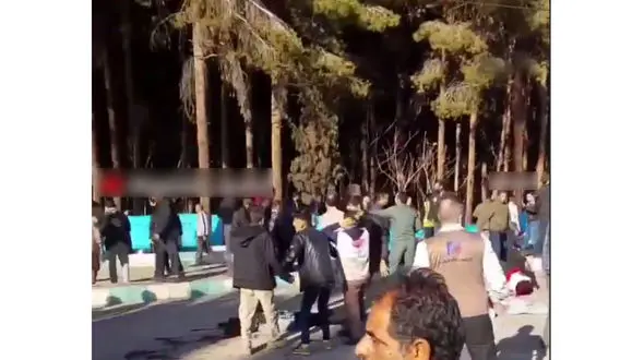 جزییات انفجار مرگبار حادثه تروریستی کرمان از زبان شاهد ماجرا / بمب داخل سطل زباله بود + فیلم