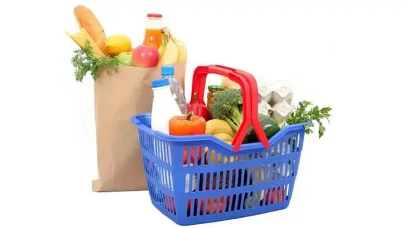 سبد غذایی سه دهک بالای جامعه + جدول