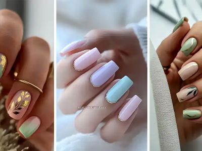 زیباترین مدل‌ های ناخن ملایم برای بانوان خاص و شیک پسند